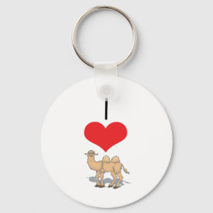 I Heart (Love) Camels Sleutelhanger