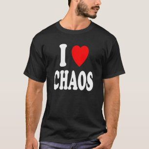 I Heart (Love) Chaos Prankster Trickster T-shirt