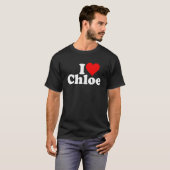 I Heart Love Chloe T-shirt (Voorkant volledig)