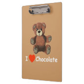 I Heart (Love) Chocolate Klembord (Links)