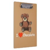 I Heart (Love) Chocolate Klembord (Rechts)