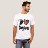 I Heart (Love) Cleopatra T-shirt (Voorkant volledig)