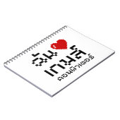 I Heart (Love) Computer Games ♦ Thai Language Notitieboek (Linkerzijde)