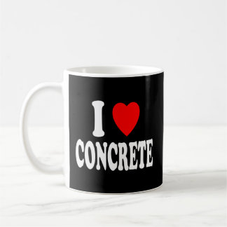 I Heart Love Concrete Project Manager Concrete Wer Koffiemok