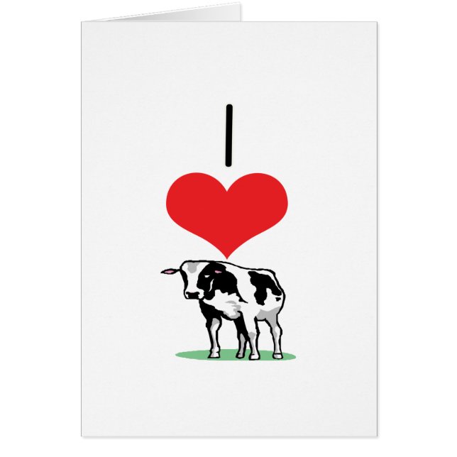 I Heart (Love) Cows (Voorkant)