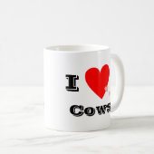 I Heart (Love) Cows Mok (Voorkant rechts)