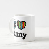 I Heart (Love) Fanny Koffiemok (Voorkant links)