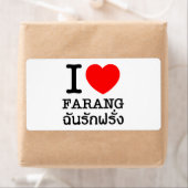 I Heart (Love) Farang Etiket (Insitu)