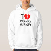 I Heart (Love) Farang Hoodie (Voorkant)