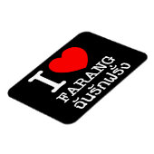 I Heart (Love) Farang Magneet (Linkerzijde)