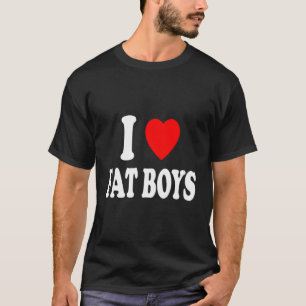 I Heart (Love) Fat Boys Attractie Chubby Chaser T-shirt