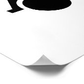 I Heart (Love) Golf Cart Poster (Hoek)