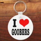 I HEART (LOVE) GOOBERS SLEUTELHANGER (Voorkant)