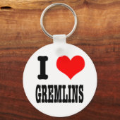 I HEART (LOVE) GREMLINS SLEUTELHANGER (Voorkant)