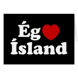 I Heart (Love) Iceland [Ég Elska Ísland] IJslands