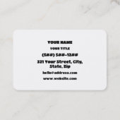 I Heart (Love) Iceland [Ég Elska Ísland] IJslands Visitekaartje (Achterkant)