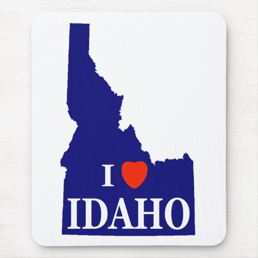 I Heart (Love) Idaho Muismat (Voorkant)