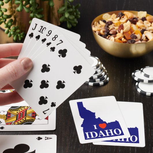 I Heart (Love) Idaho Speelkaarten (Insitu)