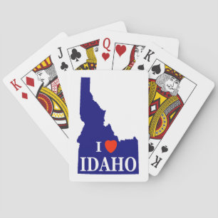 I Heart (Love) Idaho Speelkaarten