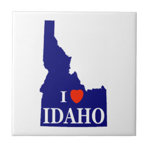 I Heart (Love) Idaho Tegeltje