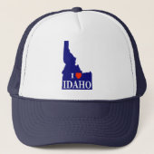 I Heart (Love) Idaho Trucker Pet (Voorkant)