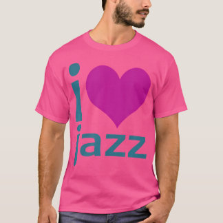 I Heart (Love) Jazz T-shirt