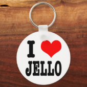 I HEART (LOVE) jello Sleutelhanger (Voorkant)