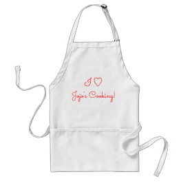 I Heart Love Jojo's (Name) Cooking Standaard Schort