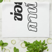 I Heart (Love) Kalasin, Isan, Thailand Theedoek (Gevouwen)