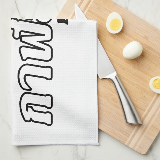 I Heart (Love) Kalasin, Isan, Thailand Theedoek (Quarter Fold)