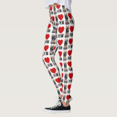 I Heart [Love] Kappa 河 童 Leggings (Links)