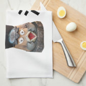 I Heart [Love] Kappa 河 童 Theedoek (Quarter Fold)