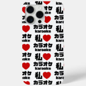 I Heart [Love] Karaoke カラオケ // Nihongo Japans Case-Mate iPhone Case (Achterkant)