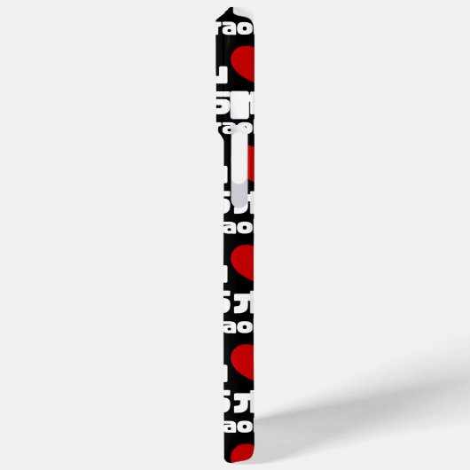 I Heart [Love] Karaoke カラオケ // Nihongo Japans Case-Mate iPhone Case (Achterkant / Links)