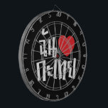 I Heart (Love) Kathoey (Ladyboy) // Thaise taal Dartbord<br><div class="desc">Chan Rak Katoey ~ I Heart (Love) Lady Boy // Thai Language Script. Onze winkel heeft een grote selectie T-shirts, petten, mokken en nog veel meer, allemaal met design geïnspireerd op het Isaan-dialect en de Thaise taal.</div>
