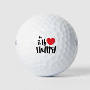 I Heart (Love) Kathoey (Ladyboy) // Thaise taal Golfballen