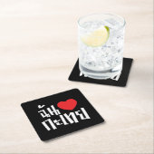 I Heart (Love) Kathoey (Ladyboy) // Thaise taal Kartonnen Onderzetters (Insitu)