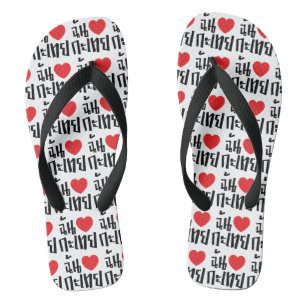 I Heart (Love) Kathoey (Ladyboy) // Thaise taal Teenslippers