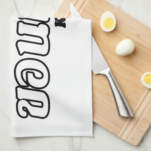 I Heart (Love) Khon Kaen, Isan, Thailand Theedoek (Quarter Fold)