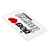 I Heart (Love) Khorat, Isan, Thailand Magneet (Rechterzijde)