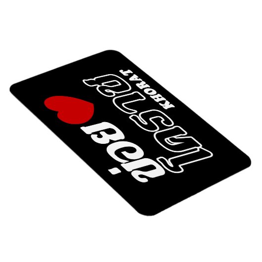 I Heart (Love) Khorat, Isan, Thailand Magneet (Rechterzijde)