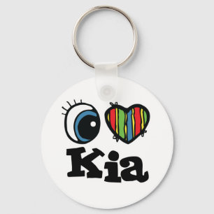 I Heart (Love) Kia Sleutelhanger