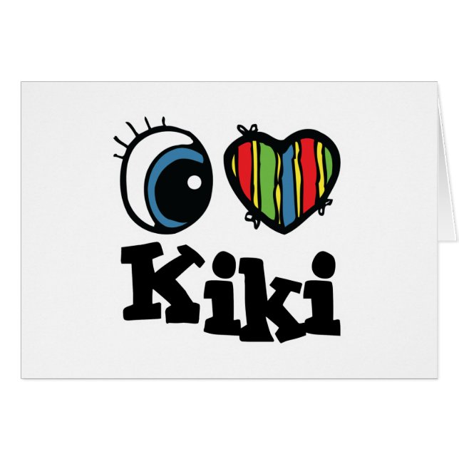 I Heart (Love) Kiki (Voorkant Horizontaal)
