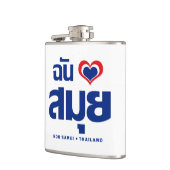 I Heart (Love) Koh Samui ❤ Thailand Heupfles (Links)