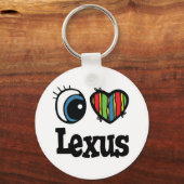 I Heart (Love) Lexus Sleutelhanger (Voorkant)