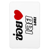 I Heart (Love) Loei, Isan, Thailand Magneet (Verticaal)