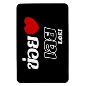 I Heart (Love) Loei, Isan, Thailand Magneet (Verticaal)