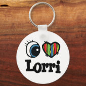 I Heart (Love) Lorri Sleutelhanger (Voorkant)