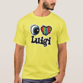 I Heart (Love) Luigi T-shirt (Voorkant)