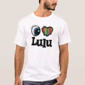 I Heart (Love) Lulu T-shirt (Voorkant)